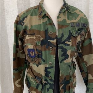 US Air Force camo jacket - authentic vintage
